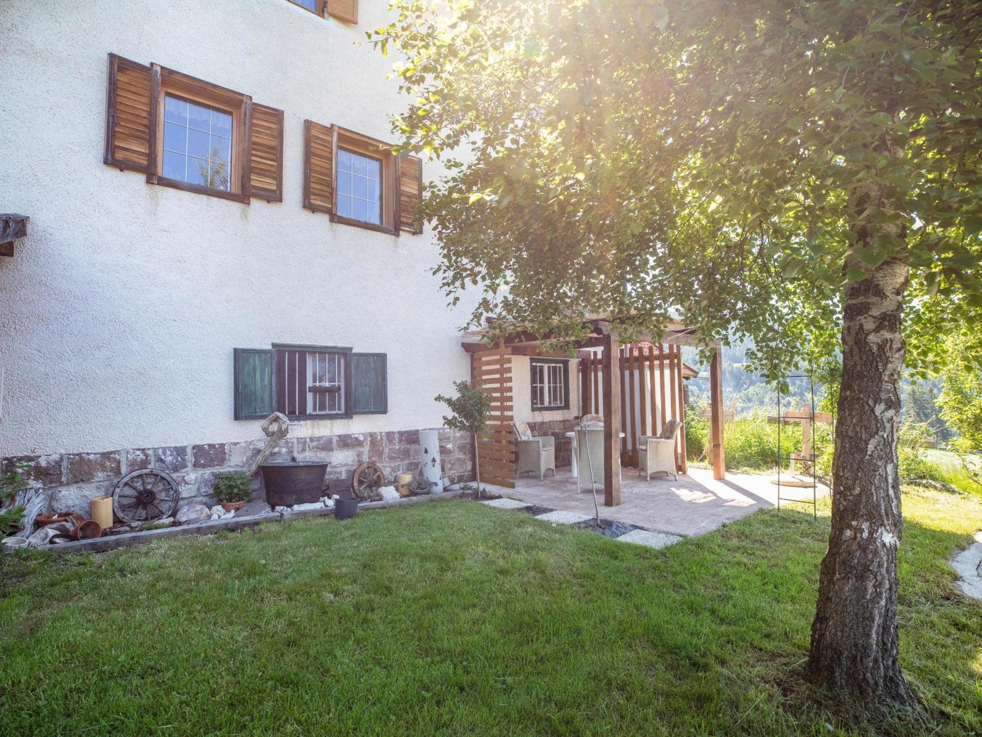 Huanzhof Ferienwohnung Schwarzhorn Aldein Exterior foto